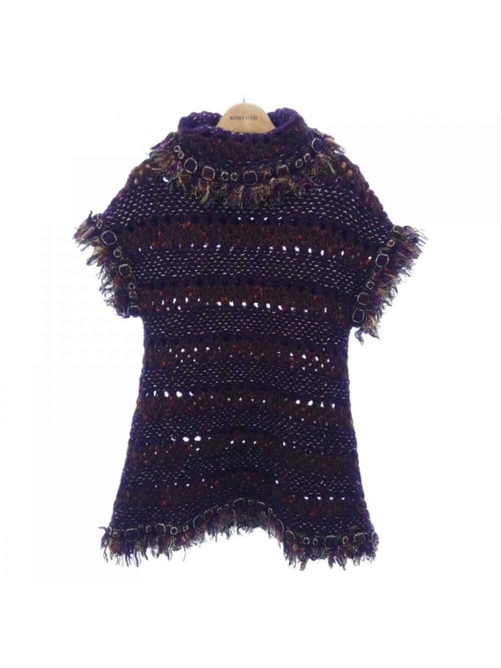 Chanel 11A Tunic Coat Purple